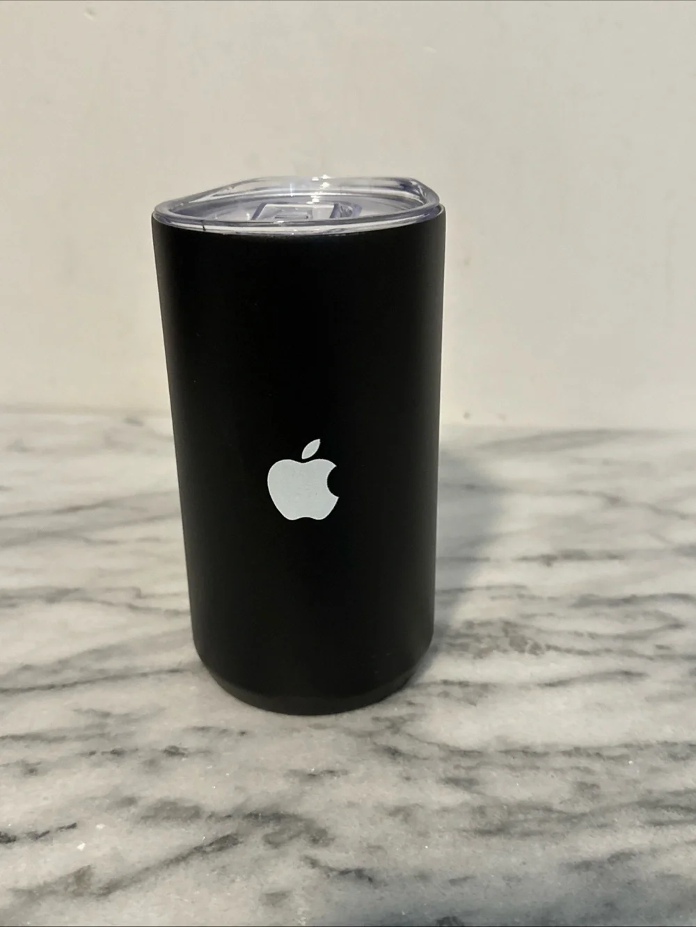 Apple Employee Branded Black Stainless Steel Insulated Coffee tumbler 12oz NWOB